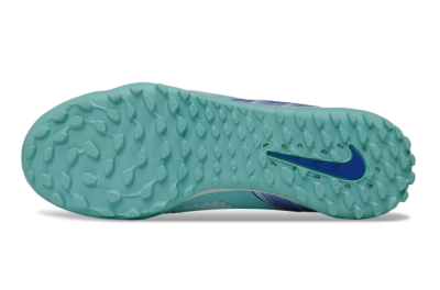 Unisex Nike Phantom 6 Elite High TF Artificial Turf High-Tops Football Shoes - Aqua/Bright Aqua/Coral Burst