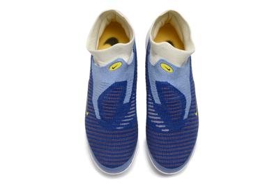 Unisex Nike Phantom 6 Elite High TF Artificial Turf High-Tops Football Shoes - Blue/Light Blue/Navy Blue