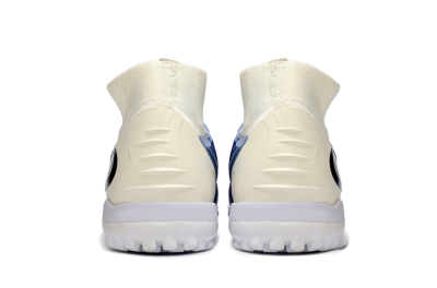 Unisex Nike Phantom 6 Elite High TF Artificial Turf High-Tops Football Shoes - Blue/Light Blue/Navy Blue