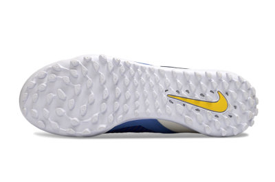 Unisex Nike Phantom 6 Elite High TF Artificial Turf High-Tops Football Shoes - Blue/Light Blue/Navy Blue