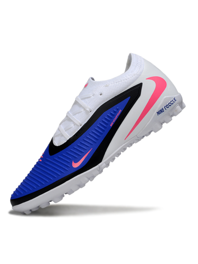 Unisex Nike Phantom 6 Low Elite TF Artificial Turf Low-Tops Football Shoes - Blue/Electric Blue/Neon Pink