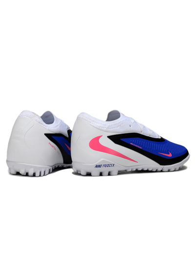 Unisex Nike Phantom 6 Low Elite TF Artificial Turf Low-Tops Football Shoes - Blue/Electric Blue/Neon Pink
