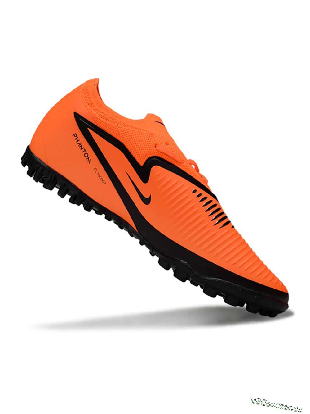 Unisex Nike Phantom 6 Low Elite TF Artificial Turf Low-Tops Football Shoes - Orange/Black/Neon Orange 4