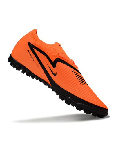 Unisex Nike Phantom 6 Low Elite TF Artificial Turf Low-Tops Football Shoes - Orange/Black/Neon Orange
