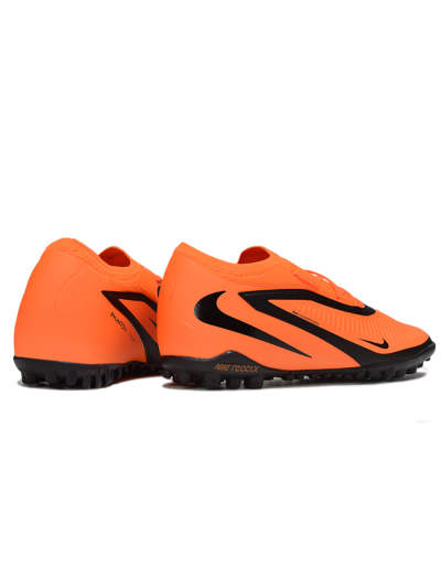 Unisex Nike Phantom 6 Low Elite TF Artificial Turf Low-Tops Football Shoes - Orange/Black/Neon Orange