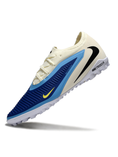 Unisex Nike Phantom 6 Low Elite TF Artificial Turf Low-Tops Football Shoes - Blue/Sky Blue/Sandy Beige