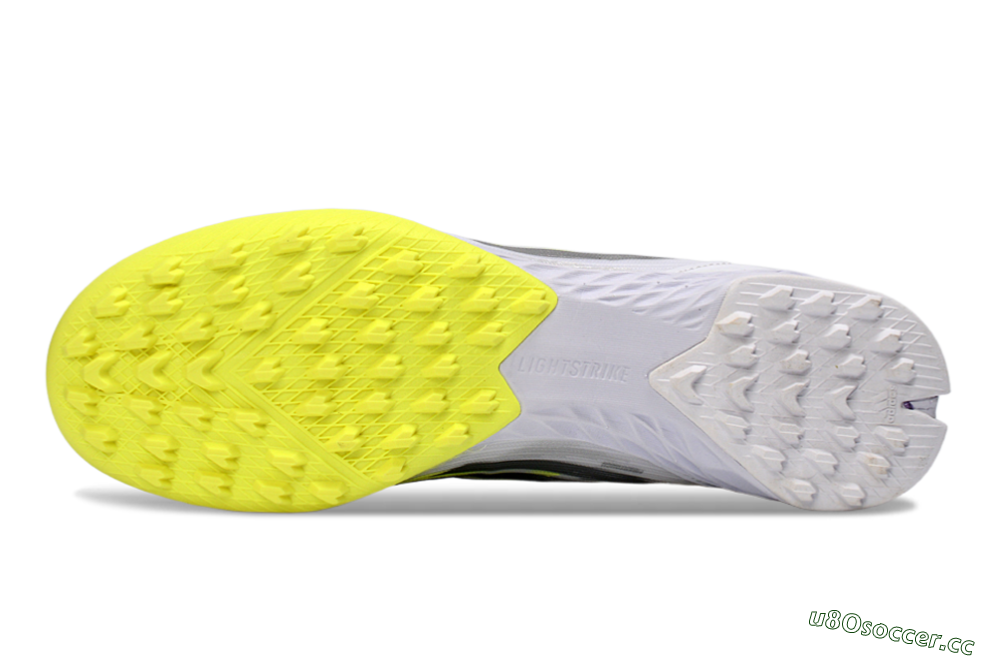 Unisex Adidas F50 Pro TF Artificial Turf Low-Tops Football Shoes - Yellow/Luminous Yellow/White 6