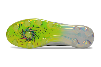 Unisex Adidas F50 Elite FG Firm Ground Low-Tops Football Boots - Yellow/Vibrant Lime/Crystal White