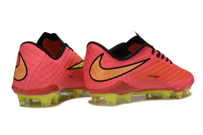 Men's Nike Hypervenom Phantom FG Firm Ground Low-Tops Football Boots - Magenta/Bright Pink/Volt Yellow