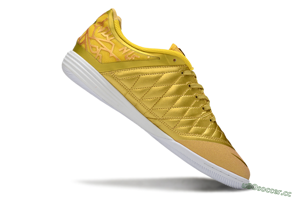 Unisex Nike Lunar Gato 2 IC Indoor & Futsal Low-Tops Football Shoes - Yellow/Golden Yellow/Bright Sunshine 4