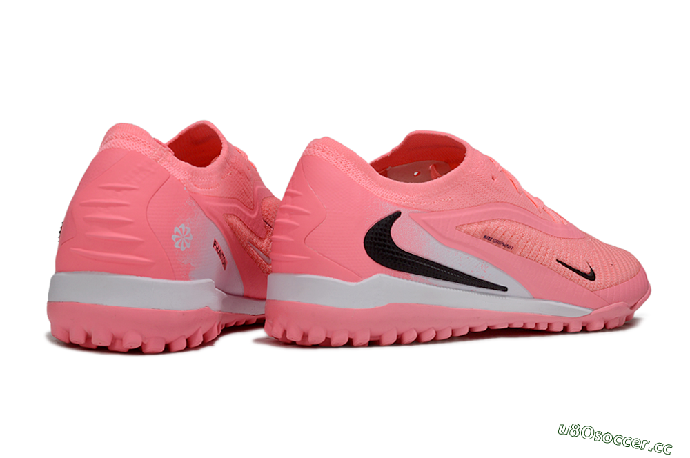 Men's Nike Phantom 6 Low Elite TF Artificial Turf Low-Tops Football Shoes - Pink/Electric Pink/Black 6