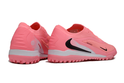 Men's Nike Phantom 6 Low Elite TF Artificial Turf Low-Tops Football Shoes - Pink/Electric Pink/Black