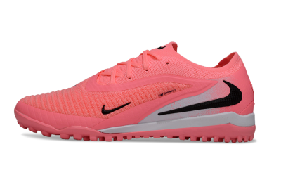 Men's Nike Phantom 6 Low Elite TF Artificial Turf Low-Tops Football Shoes - Pink/Electric Pink/Black
