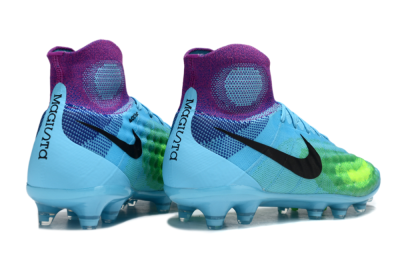 Men's Nike Magista Orden 2 FG Firm Ground High-Tops Football Boots - Blue/Bright Aqua/Lime Green