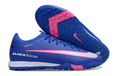 Unisex Nike Air Zoom Mercurial Vapor 16 Elite TF Artificial Turf Low-Tops Football Shoes - Blue/Electric Blue/Fuchsia Pink