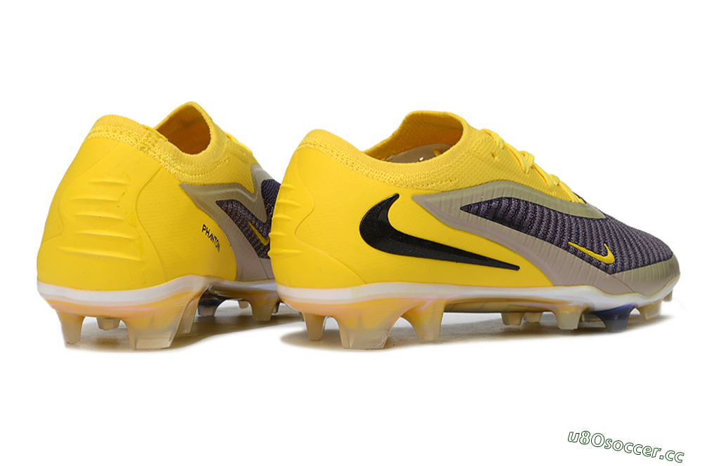 Unisex Nike Phantom 6 Low Elite FG Firm Ground Low-Tops Football Boots - Yellow/Ample Gold/Graphite Gray 6