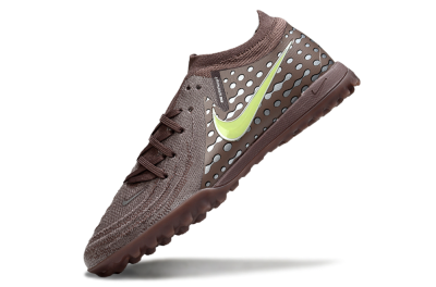 Men's Nike Phantom GX 2 Elite TF Artificial Turf Low-Tops Football Shoes - Brown/Olive Green/Gray