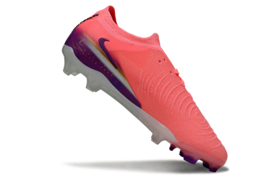 Men's Nike Phantom GX 2 Elite FG Firm Ground Low-Tops Football Boots - Pink/Vibrant Pink/Deep Violet