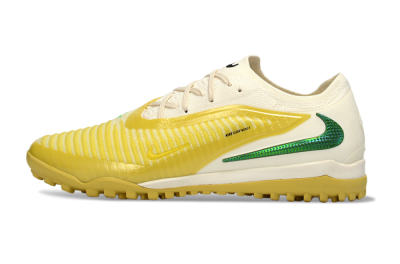 Men's Nike Phantom 6 Low Elite TF Artificial Turf Low-Tops Football Shoes - Yellow/Bright Lemon/Lime Green