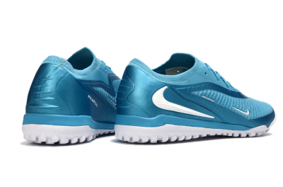 Men's Nike Phantom 6 Low Elite TF Artificial Turf Low-Tops Football Shoes - Blue/Sky Blue/Ocean Blue