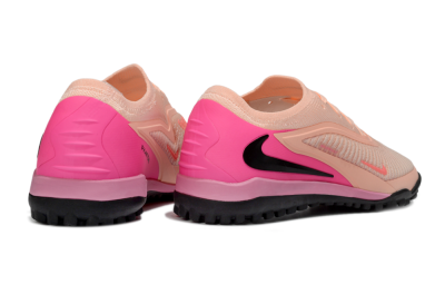 Men's Nike Phantom 6 Low Elite TF Artificial Turf Low-Tops Football Shoes - Pink/Coral Blush/Hot Pink