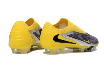 Men's Nike Phantom 6 Low Elite FG Firm Ground Low-Tops Football Boots - Yellow/Electric Yellow/Dark Gray