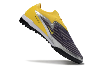 Men's Nike Phantom 6 Low Elite TF Artificial Turf Low-Tops Football Shoes - Yellow/Sunshine Yellow/Graphite Gray