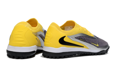 Men's Nike Phantom 6 Low Elite TF Artificial Turf Low-Tops Football Shoes - Yellow/Sunshine Yellow/Graphite Gray