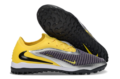 Men's Nike Phantom 6 Low Elite TF Artificial Turf Low-Tops Football Shoes - Yellow/Sunshine Yellow/Graphite Gray