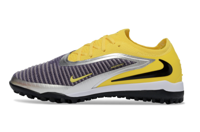 Men's Nike Phantom 6 Low Elite TF Artificial Turf Low-Tops Football Shoes - Yellow/Sunshine Yellow/Graphite Gray
