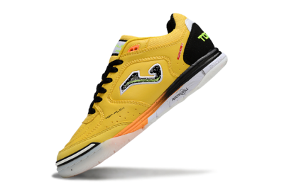 Men's Joma Top Flex IC Indoor & Futsal Low-Tops Football Shoes - Yellow/Electric Yellow/Black