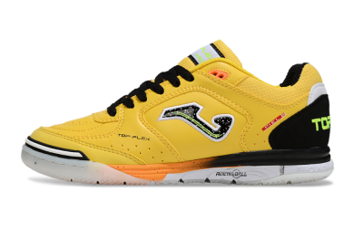 Men's Joma Top Flex IC Indoor & Futsal Low-Tops Football Shoes - Yellow/Electric Yellow/Black