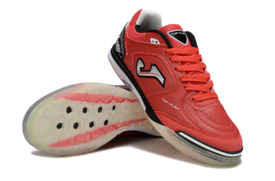 Men's Joma Top Flex IC Indoor & Futsal Low-Tops Football Shoes - Red/Crimson Blaze/Black Knight