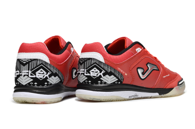 Men's Joma Top Flex IC Indoor & Futsal Low-Tops Football Shoes - Red/Crimson Blaze/Black Knight