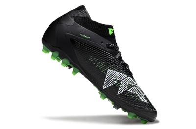 Men's Puma Future 8 Ultimate MG Multi Ground Low-Tops Football Boots - Black/Neon Green/Anthracite