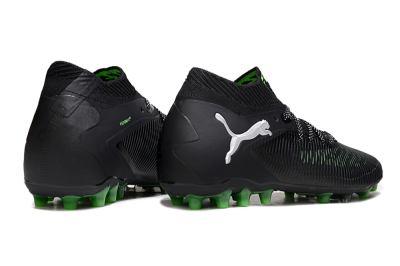 Men's Puma Future 8 Ultimate MG Multi Ground Low-Tops Football Boots - Black/Neon Green/Anthracite