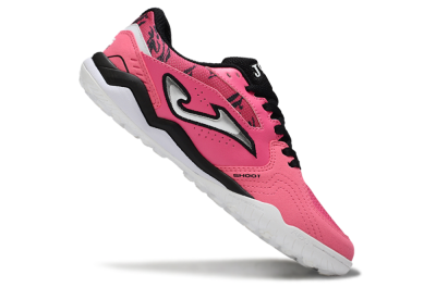 Men's Joma Top Flex TF Artificial Turf Low-Tops Football Shoes - Pink/Hot Pink/Black