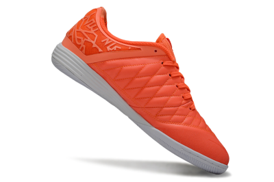 Unisex Nike Lunar Gato 2 IC Indoor & Futsal Low-Tops Football Shoes - Orange/Vibrant Sunrise/Blazing Coral