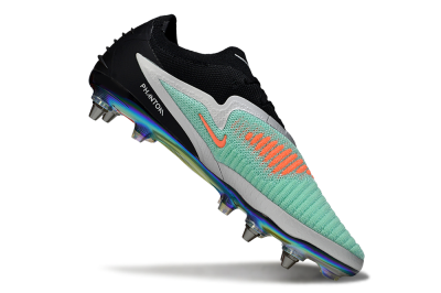 Unisex Nike Phantom 6 Low Elite SG Soft Ground Low-Tops Football Boots - Green/Mint Green/Shimmering Black