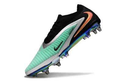 Unisex Nike Phantom 6 Low Elite SG Soft Ground Low-Tops Football Boots - Green/Mint Green/Shimmering Black