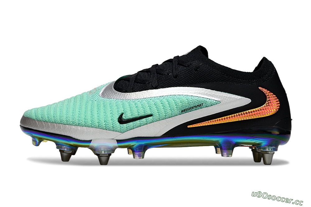 Unisex Nike Phantom 6 Low Elite SG Soft Ground Low-Tops Football Boots - Green/Mint Green/Shimmering Black 0