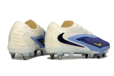 Unisex Nike Phantom 6 Low Elite SG Soft Ground Low-Tops Football Boots - Blue/Light Blue/White