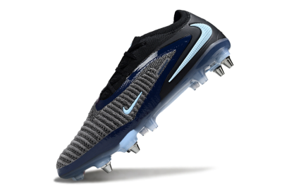 Unisex Nike Phantom 6 Low Elite SG Soft Ground Low-Tops Football Boots - Blue/Navy Blue/Icy Blue