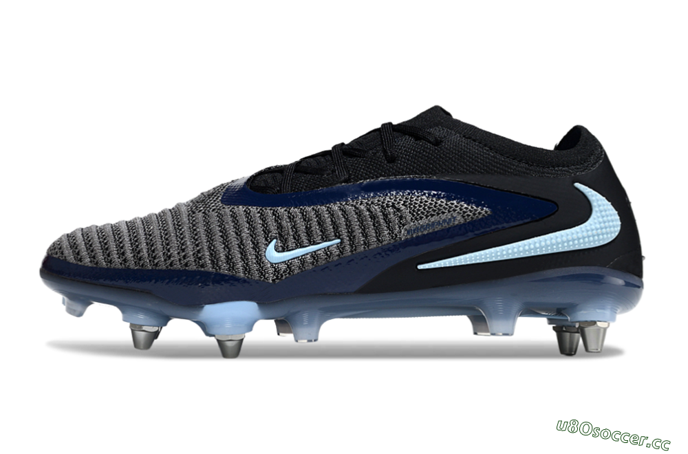 Unisex Nike Phantom 6 Low Elite SG Soft Ground Low-Tops Football Boots - Blue/Navy Blue/Icy Blue 0