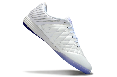 Unisex Nike Lunar Gato 2 IC Indoor & Futsal Low-Tops Football Shoes - White/Lavender Bliss/Soft Lilac