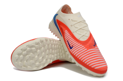 Unisex Nike Phantom 6 Low Elite TF Artificial Turf Low-Tops Football Shoes - Red/Vibrant Red/Neutral White