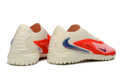 Unisex Nike Phantom 6 Low Elite TF Artificial Turf Low-Tops Football Shoes - Red/Vibrant Red/Neutral White