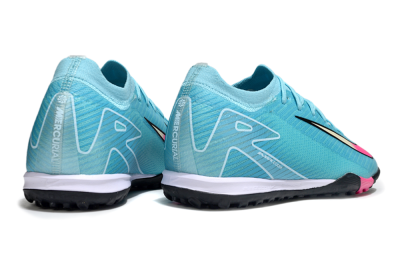 Unisex Nike Air Zoom Mercurial Vapor 16 Elite TF Artificial Turf Low-Tops Football Shoes - Aqua/Electric Pink/Black