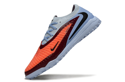Unisex Nike Phantom 6 Low Elite TF Artificial Turf Low-Tops Football Shoes - Orange/Scarlet Red/Cool Grey