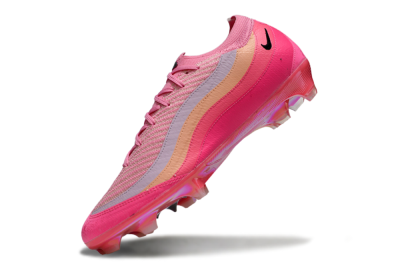 Unisex Nike Air Zoom Mercurial Vapor 16 Elite FG Firm Ground Low-Tops Football Boots - Pink/Coral Pink/Peach Cream
